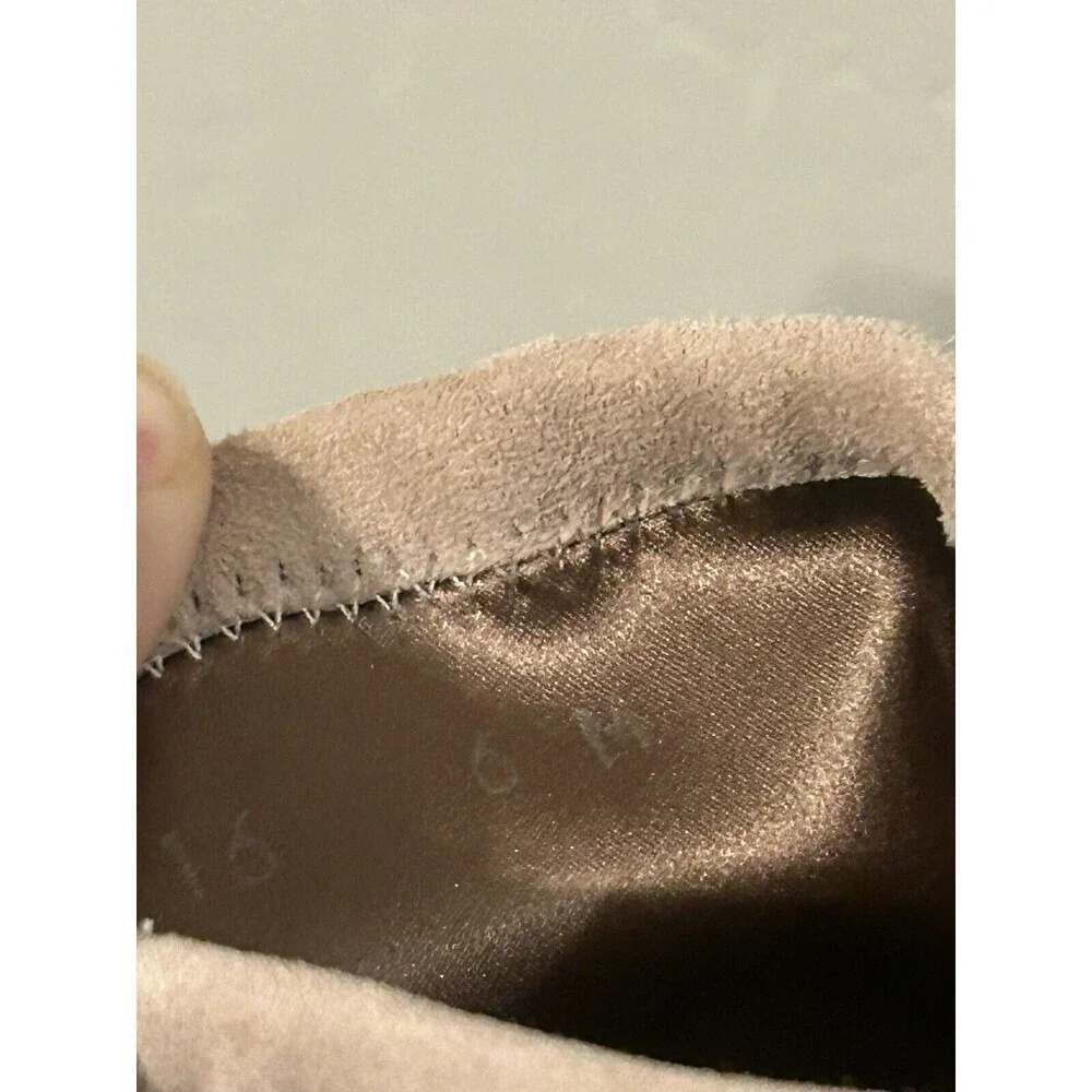STUART WEITZMAN Boots Womens 6 Pink Margot Bootie Suede BLOCK CHUNKY SOCK $625 - Picture 12 of 12